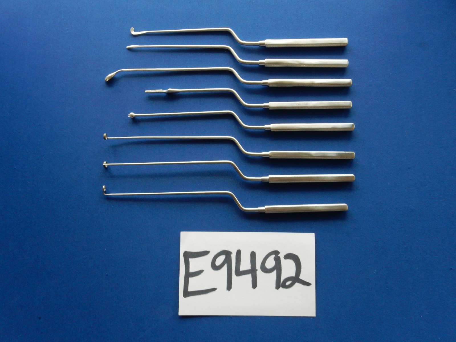 Codman Transsphenoidal ENT Hardy Bayonet Instrument Set of 8