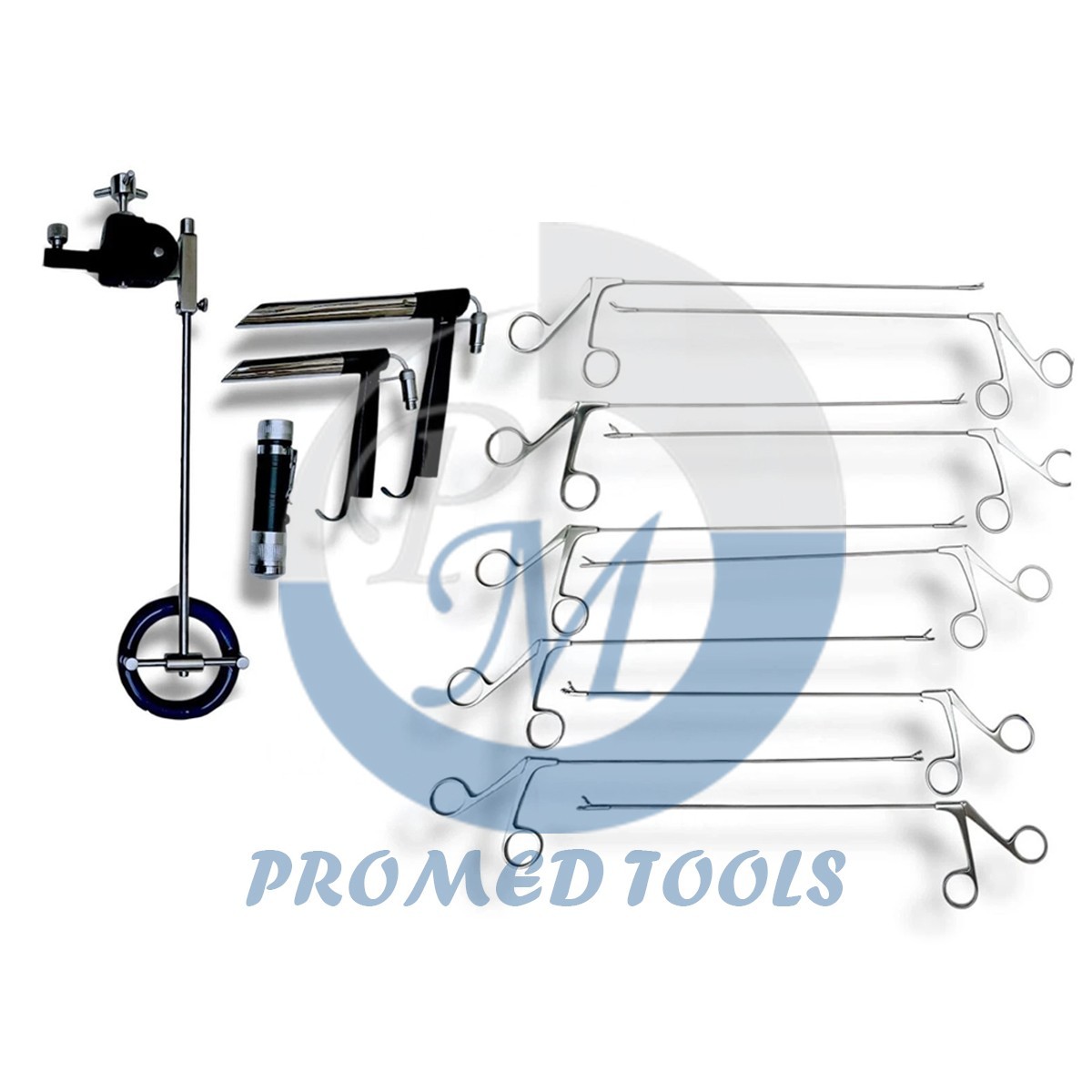 Pedestal Laryngoscope Set of Micro Laryngeal Surgery ENT Instrument Endoscopic