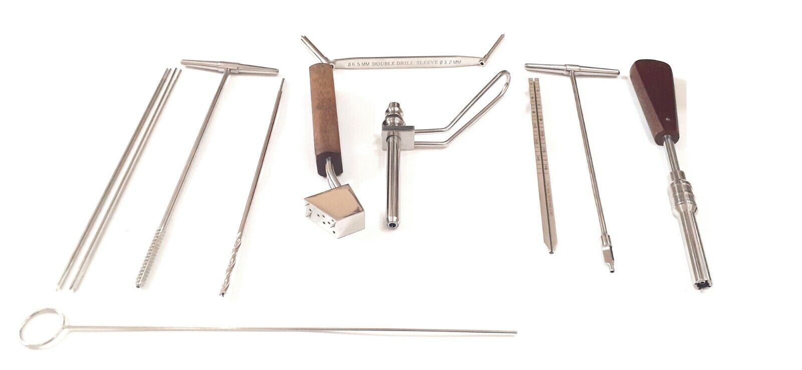 Orthopedic 6.5mm Cannulated Screw Instrument Set Of 10 For Trauma