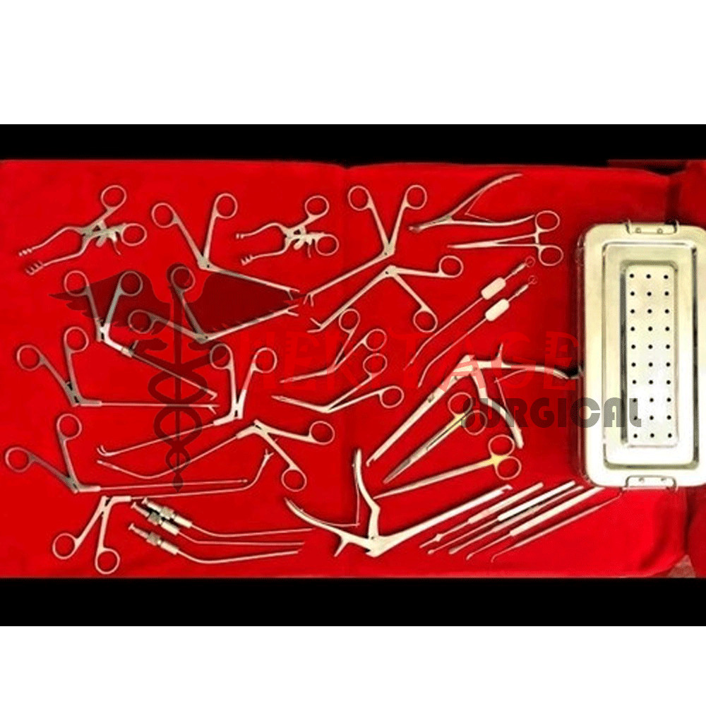 Fess Instruments Set Endoscopic Sinus Surgery A+German Steel ENT Instruments Set
