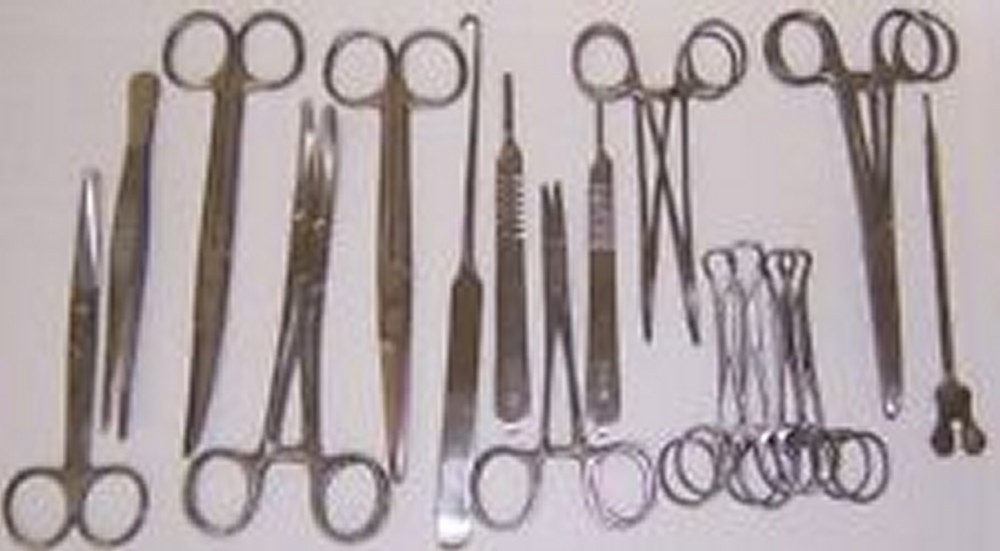 20 Pcs SPAY PACK KIT Surgical Veterinary Instrument Stainless Steel German Grade