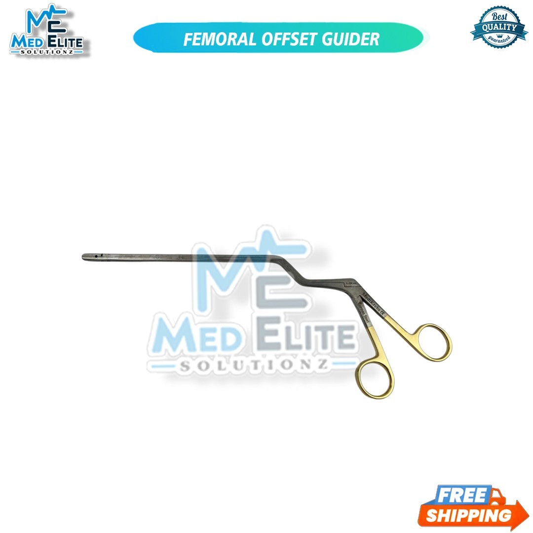 Medi Krebs Disc Rongeur 4 x 220 mm Straight Pituitary German Grade Steel