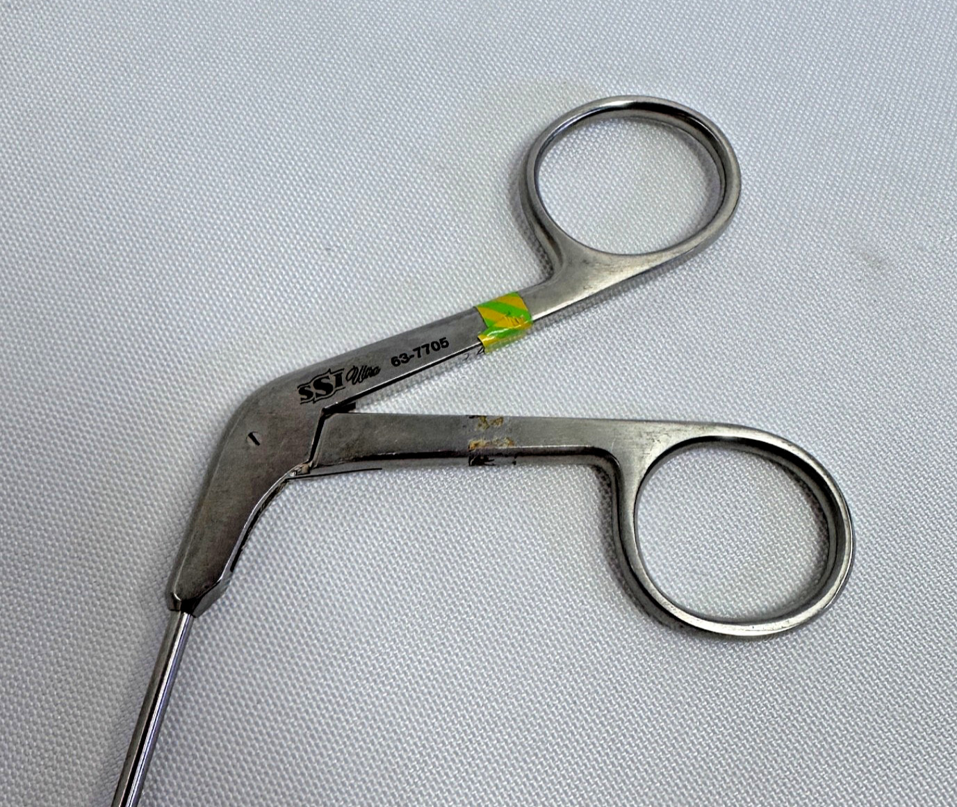 SSI ULTRA 63-7705 Straight Serrated Nasal Scissor ENT Sinus Scissor