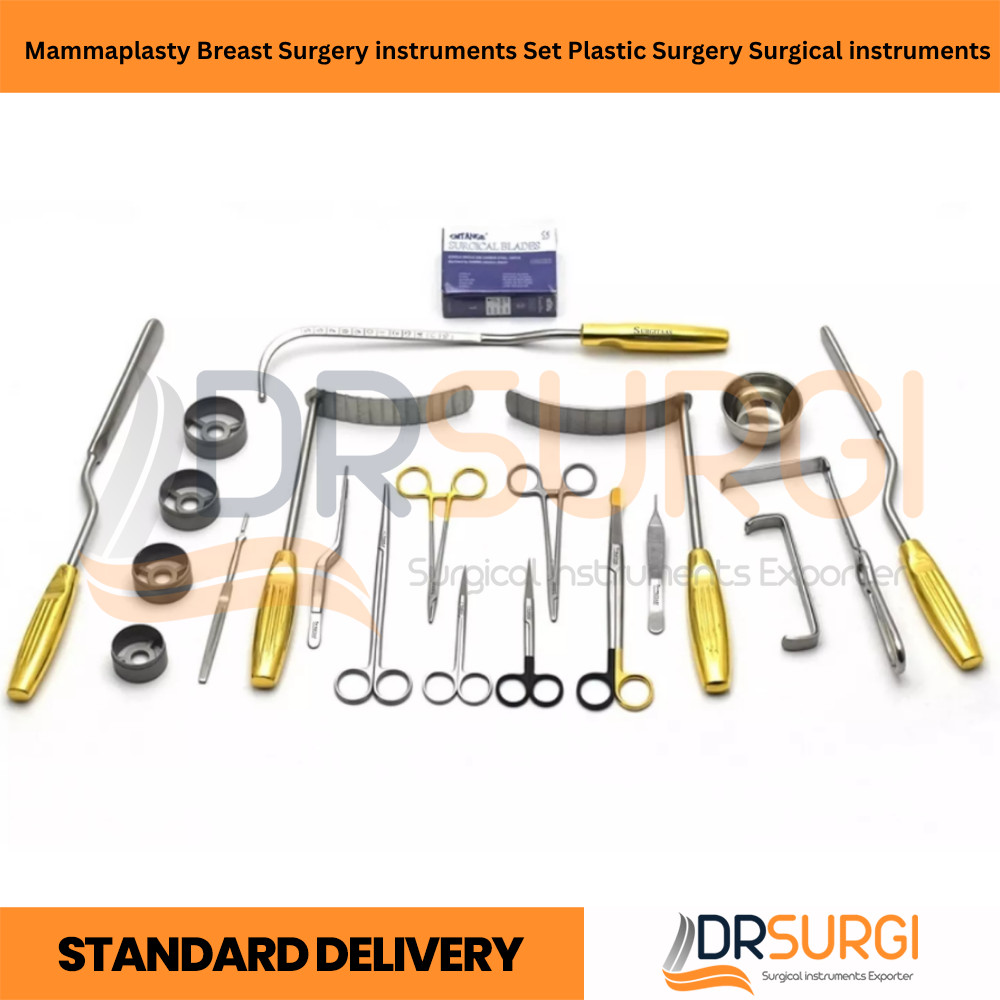 Mammaplasty Breast Surgery instruments Set Plastic Surgery Surgical instruments