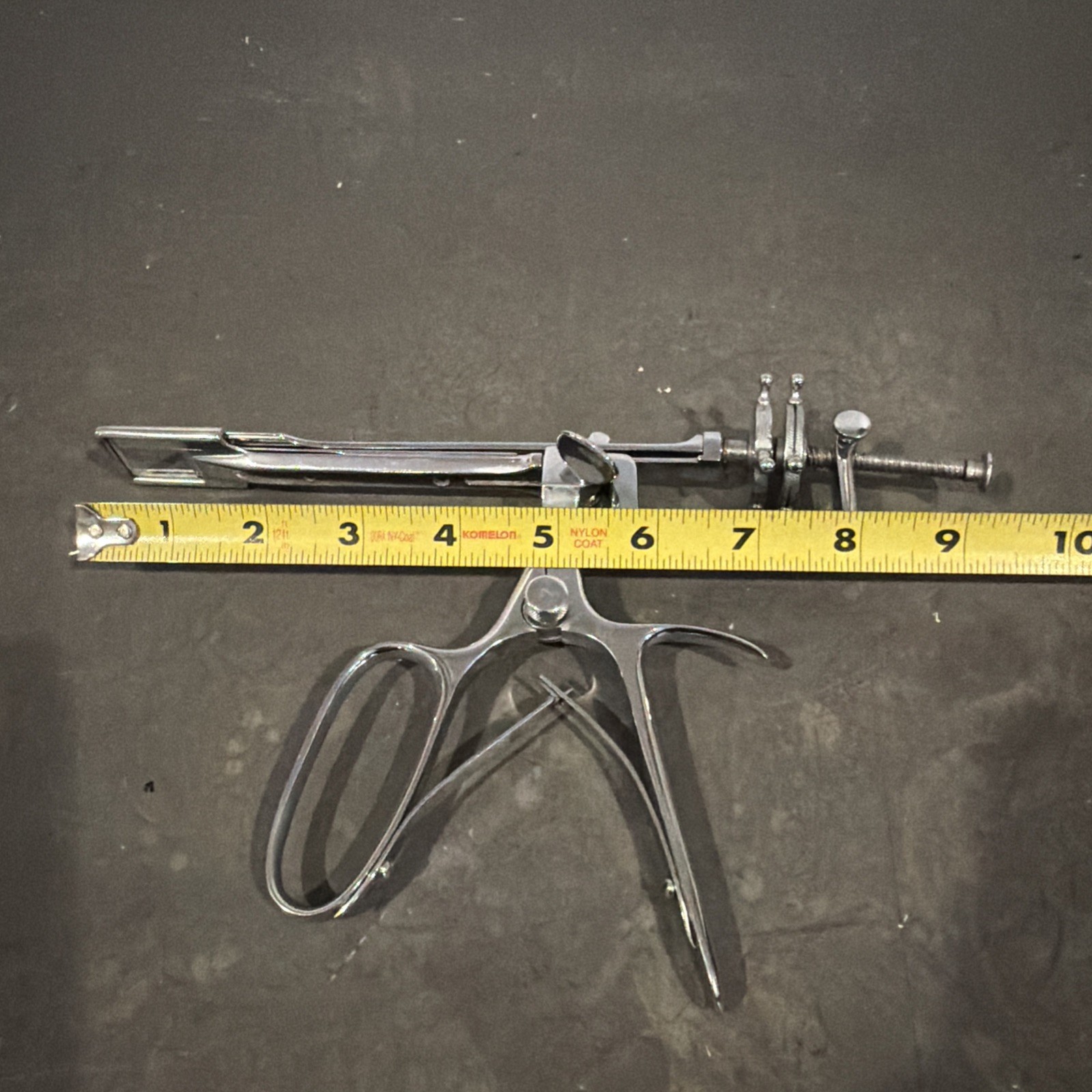 Vintage Surgical ENT Laforce Tonsillectomy Guillotine Tool Medical Oddity