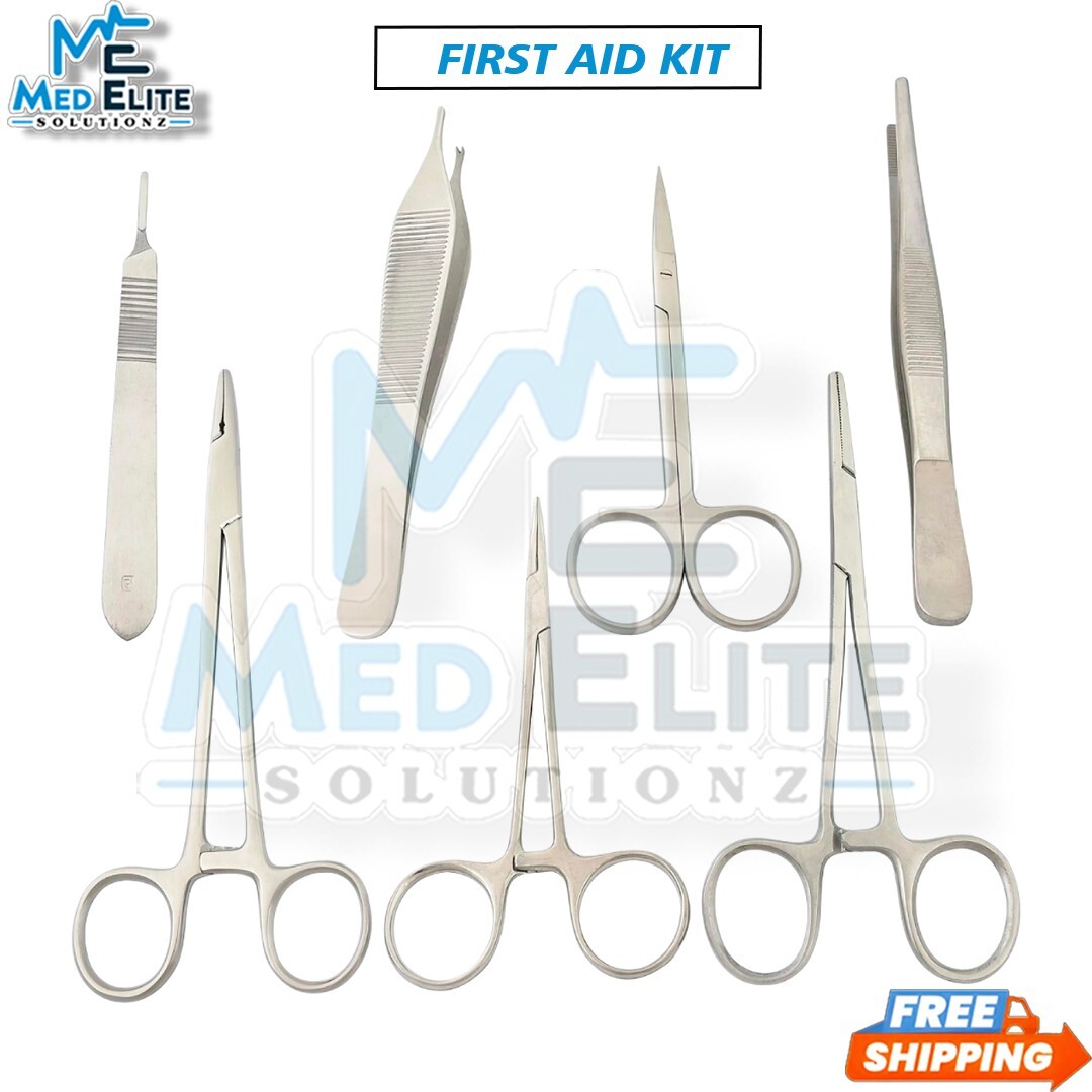 Suture Kit Basic First Aid Set Suture Emergency Surgical Instruments