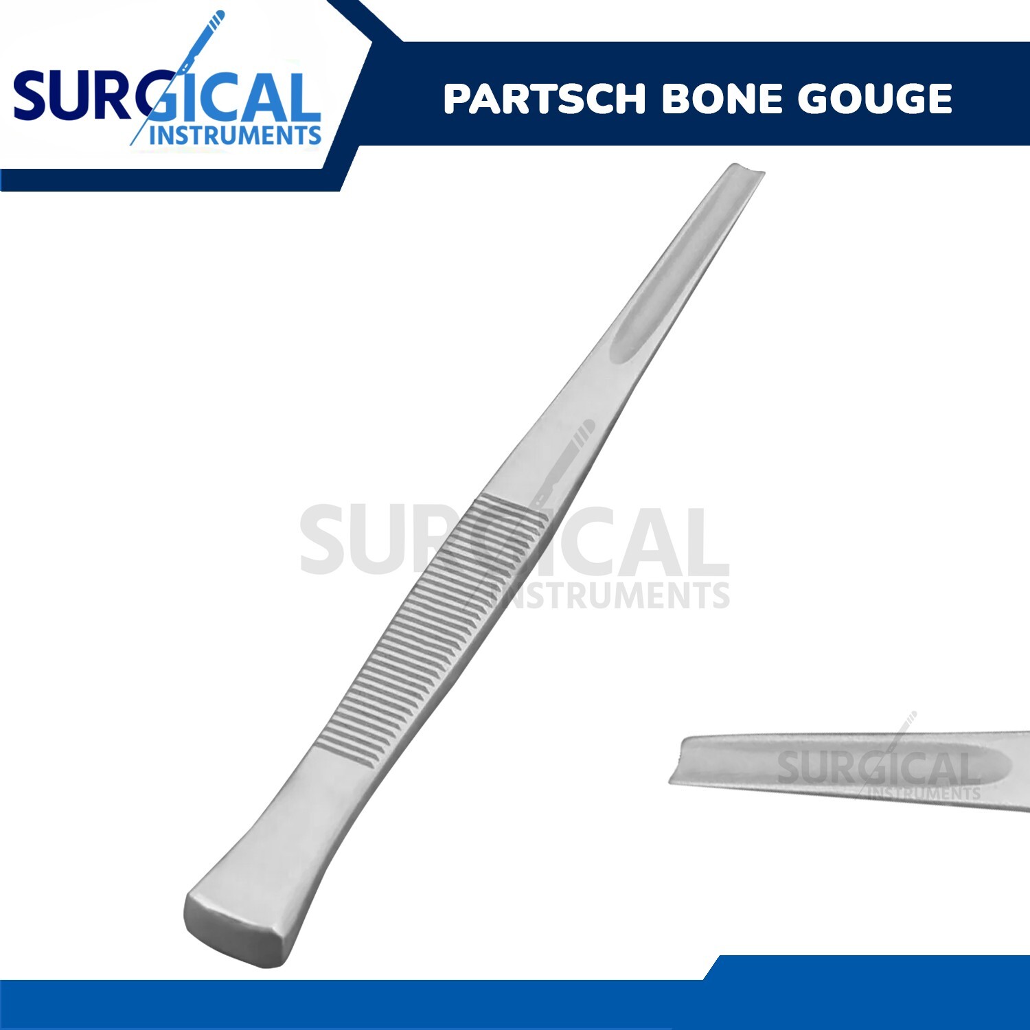 Partsch Bone Gouge Chisel Orthopedic Surgical Veterinary 6.5″ German Grade