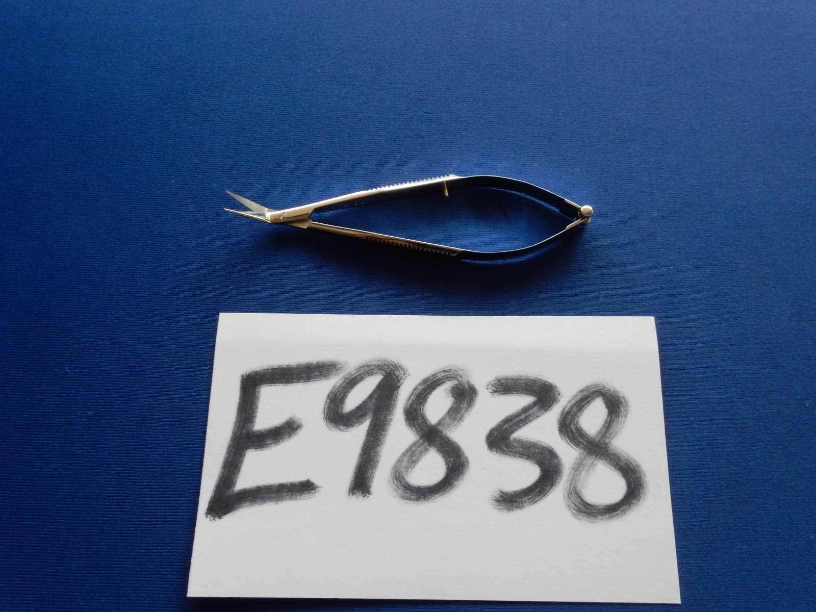 V. Mueller OP5500 McClure Angled Ophthalmic Iris Scissors