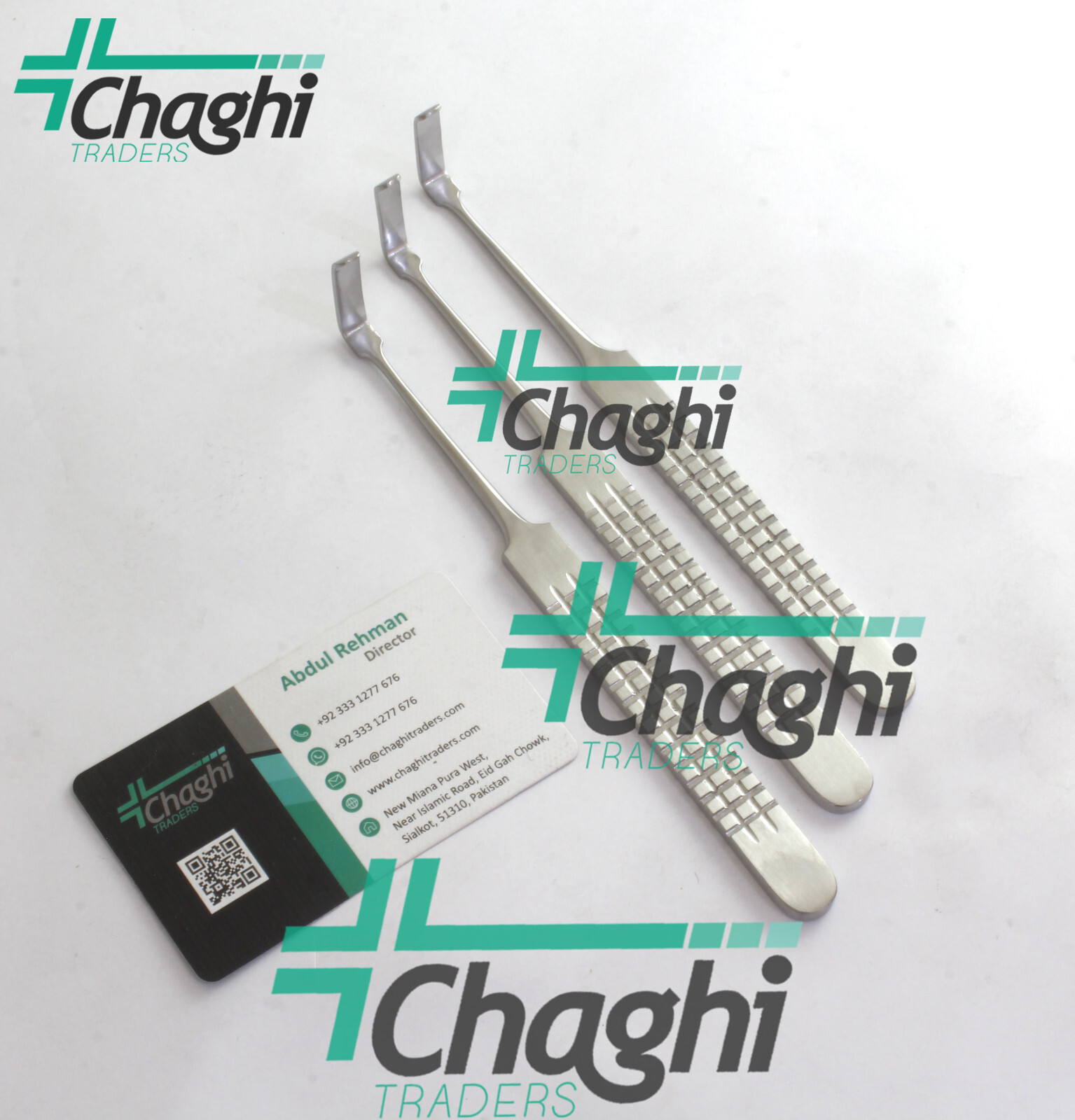 Langenbeck Green 16cm 24 x 6 mm 6 PCs Surgical Instruments By Chaghi Traders