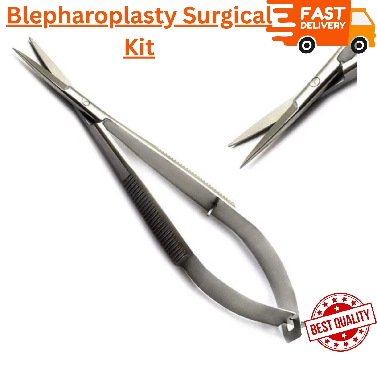 Blepharoplasty Surgical Kit Ophthalmic Eyelid Retractors Micro Eye Instruments
