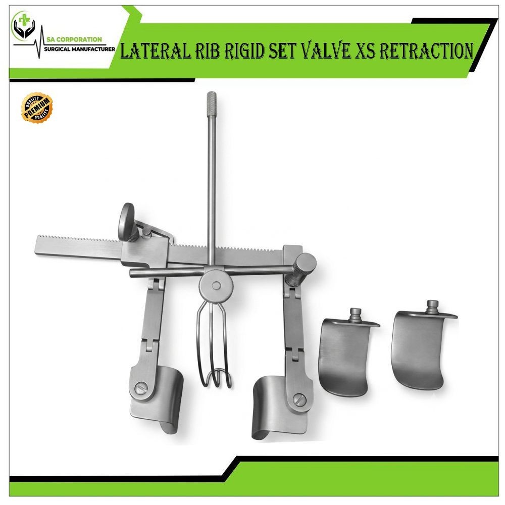 Lateral Rib Rigid Set lateral approach Retractors Valve XS Retraction System