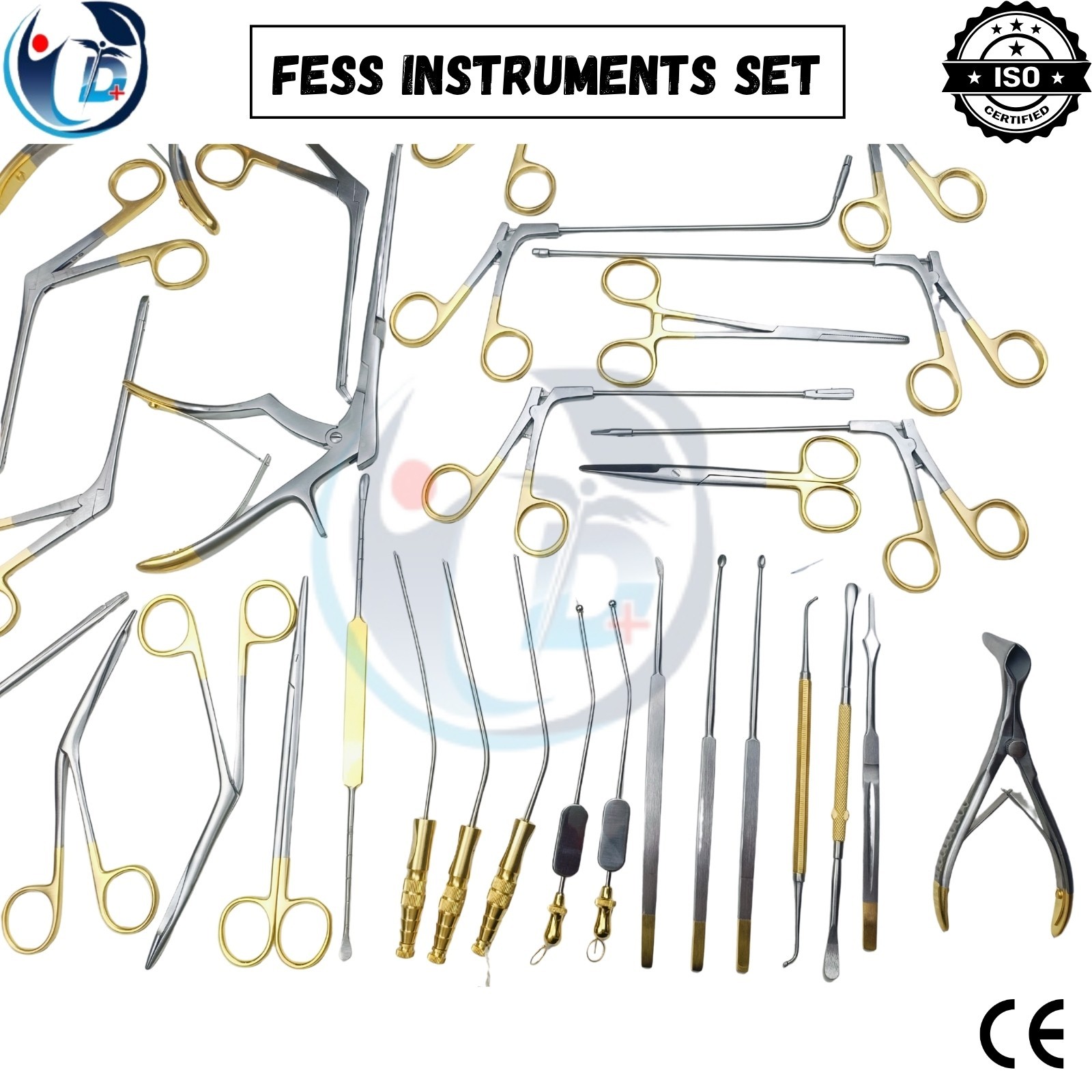 Fess Instruments Set Endoscopic Sinus Surgery Custom ENT Instruments Set