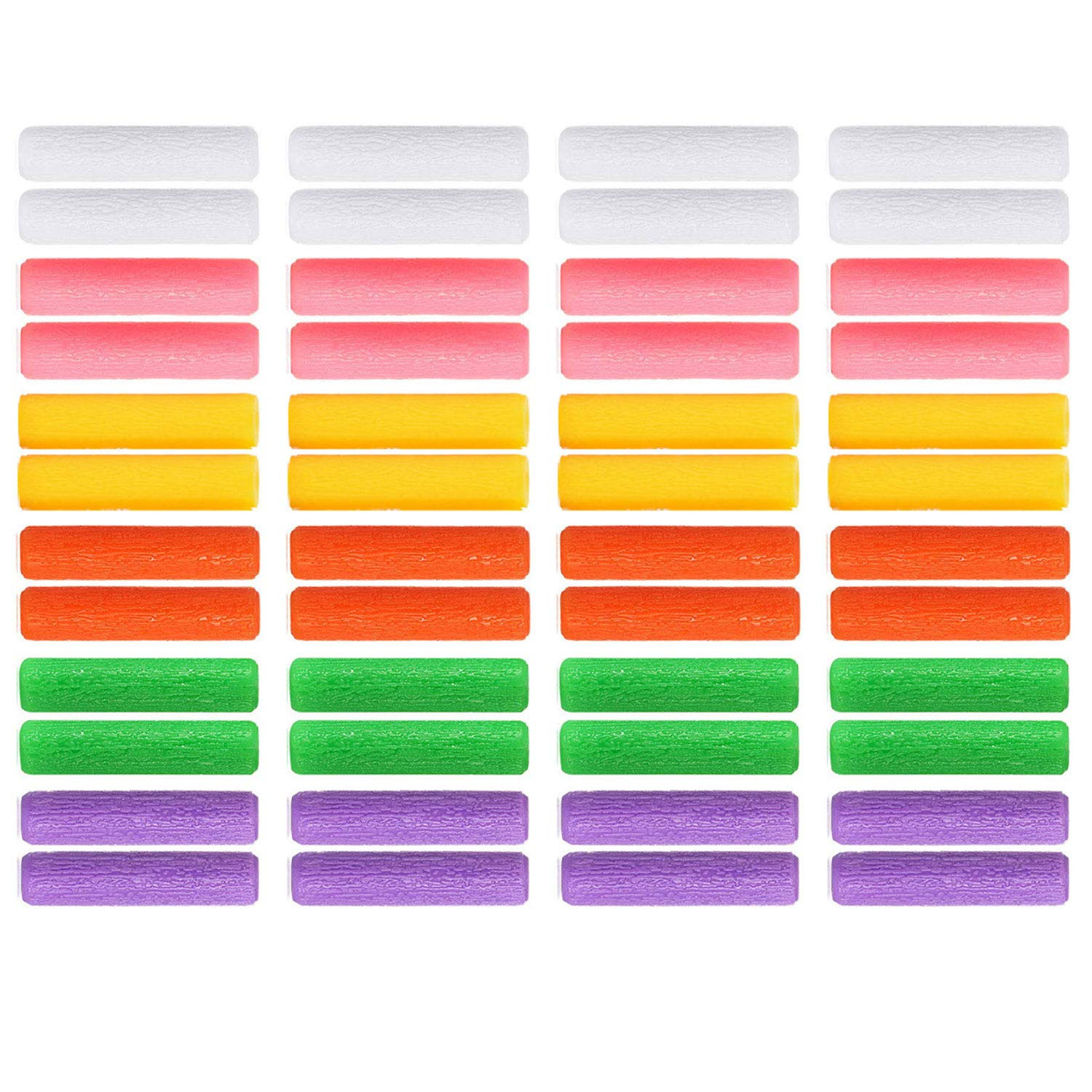 48 Pcs Colorful Orthodontic Aligner Chewies for Aligner Chompers Aligner Trays S