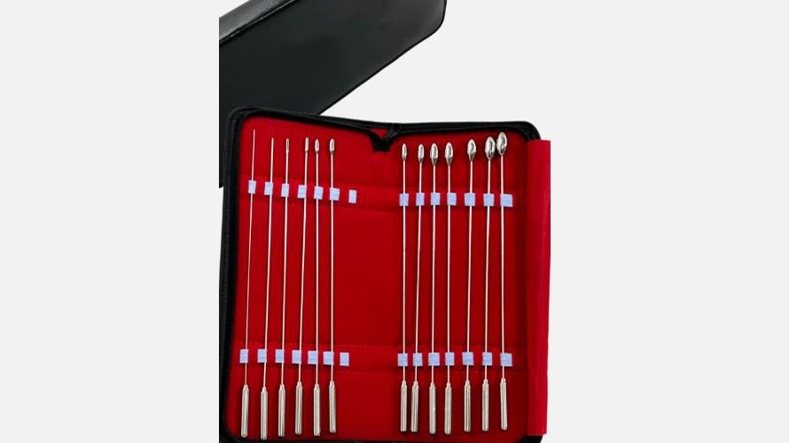 13 PCS Urethral Dilator Set German Stainless Steel Surgical Instruments w/ Case