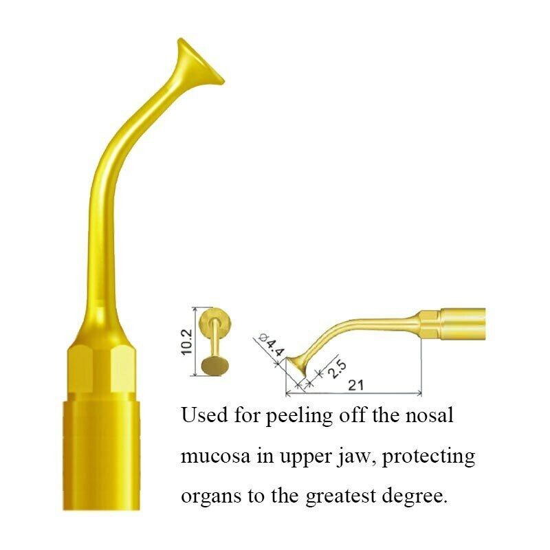 Woodpecker Dental Perio Bone Surgery Tips UL2 1pc/pk US-II LED AI-SURGERY