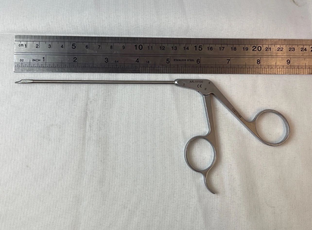 Arthrex AR-11100 Punch Slender Straight Tip 2.75mm Shaft Orthopedics Arthroscopy