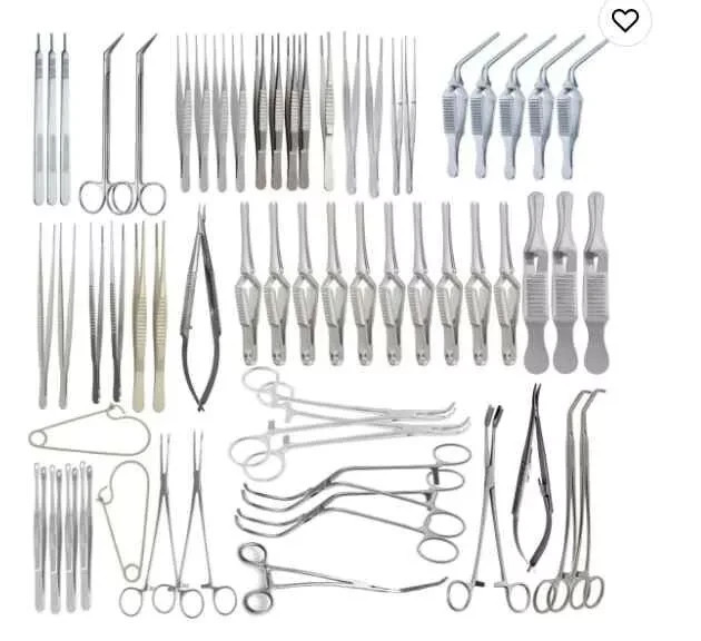 Major Vascular Surgery Set of 61Pcs Specialty Surgical Instrument Set