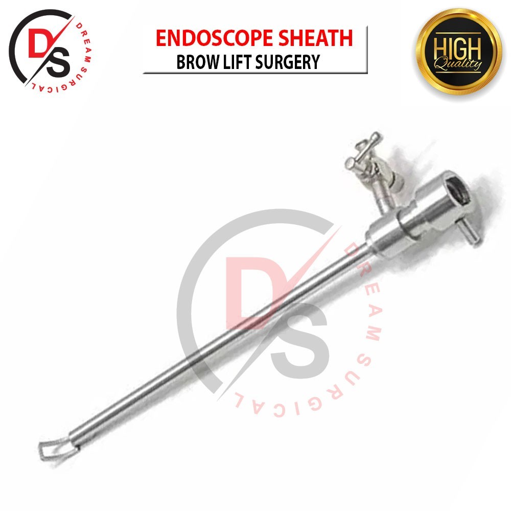 Endoscope Sheath For Brow Lift Surgery with Hole (Upward), 4mmx17.5cm 30 degree