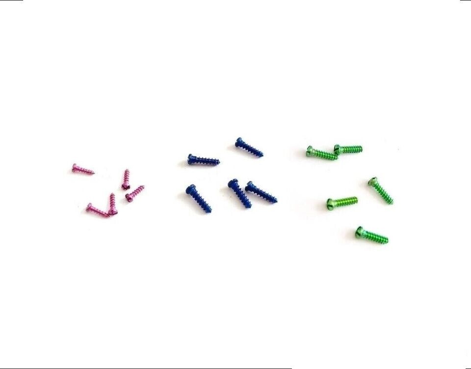 Veterinary Maxillofacial Titanium Screw Cross head pack of 50 pcs Instrument