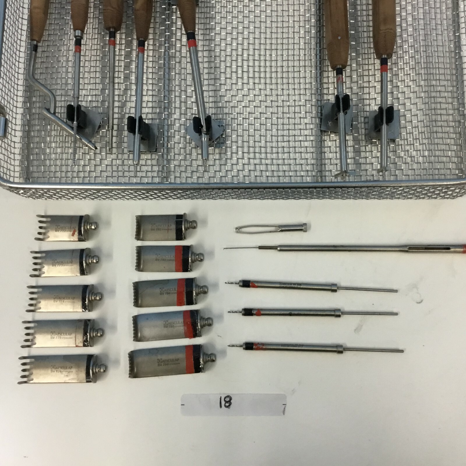 Aesculap Surgical Orthopedic Set Great set SEE PICTURES AND LIST OF ALL INCLUDE