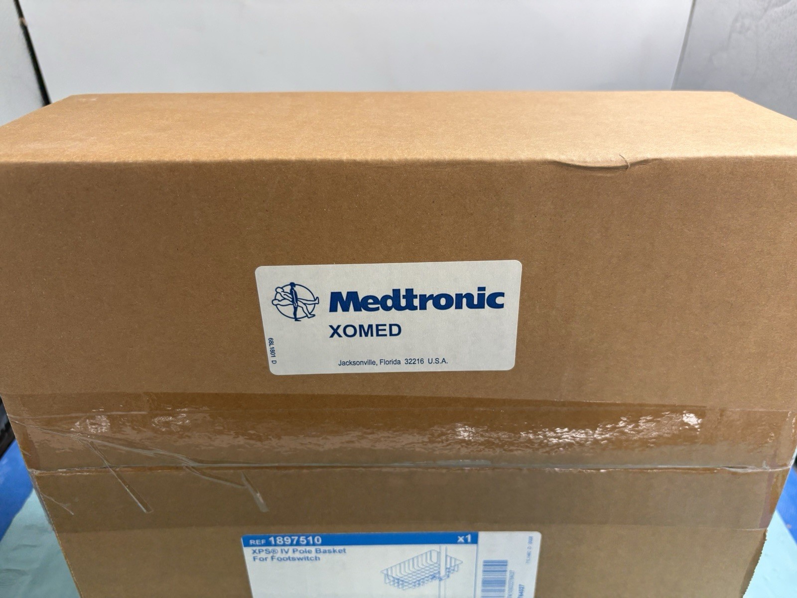 new Medtronic XOMED XPS 3000 IV Pole Basket for ENT Footswitch REF 1897510