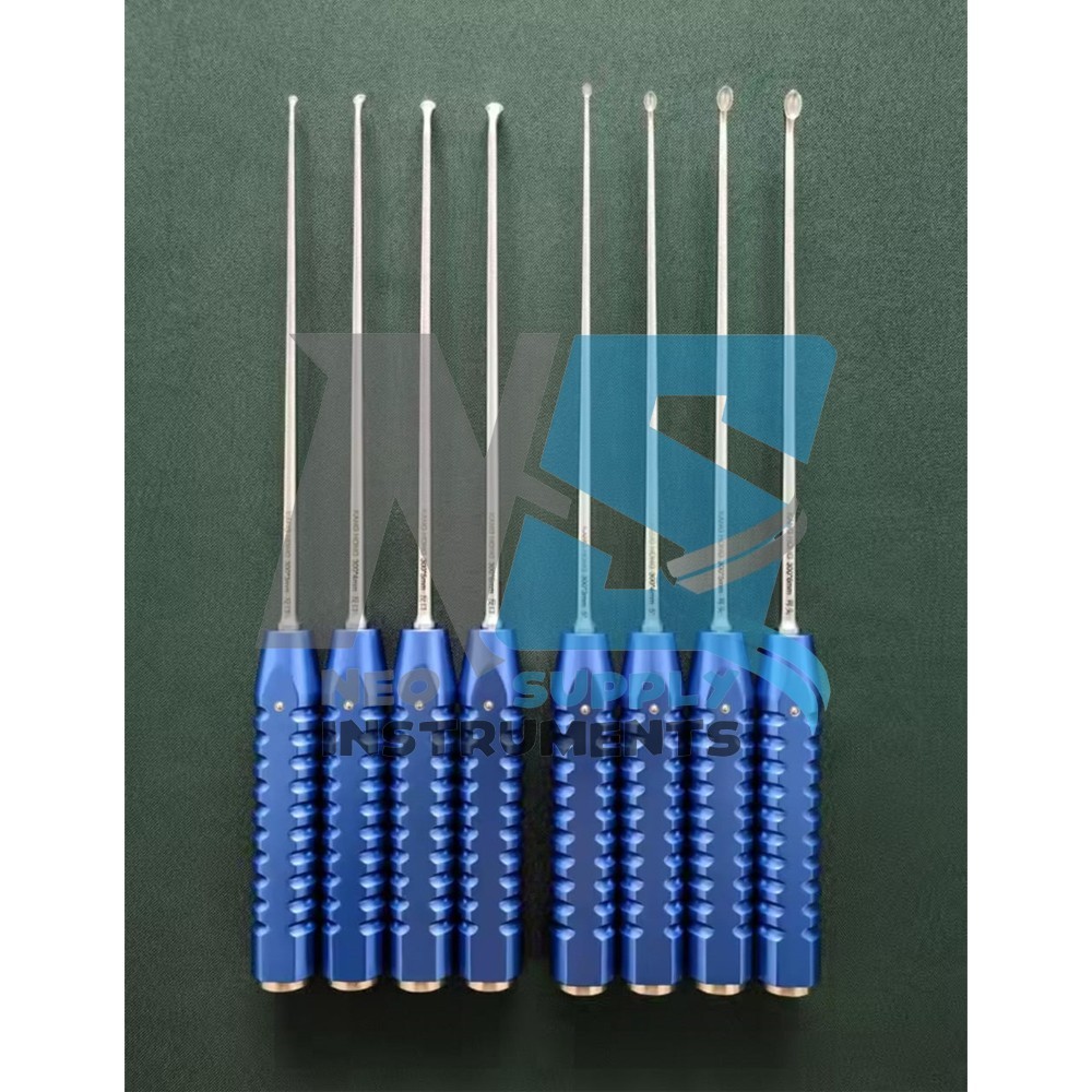 Volkmann bone Curette Set of 8 pcs premium quality orthopaedic instruments