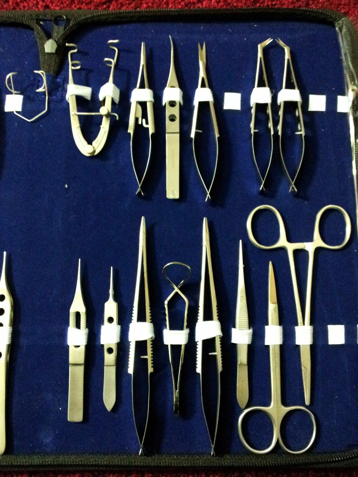 30 PC O.R GRADE BASIC OPHTHALMIC EYE MICRO SURGERY SURGICAL INSTRUMENTS SET KIT