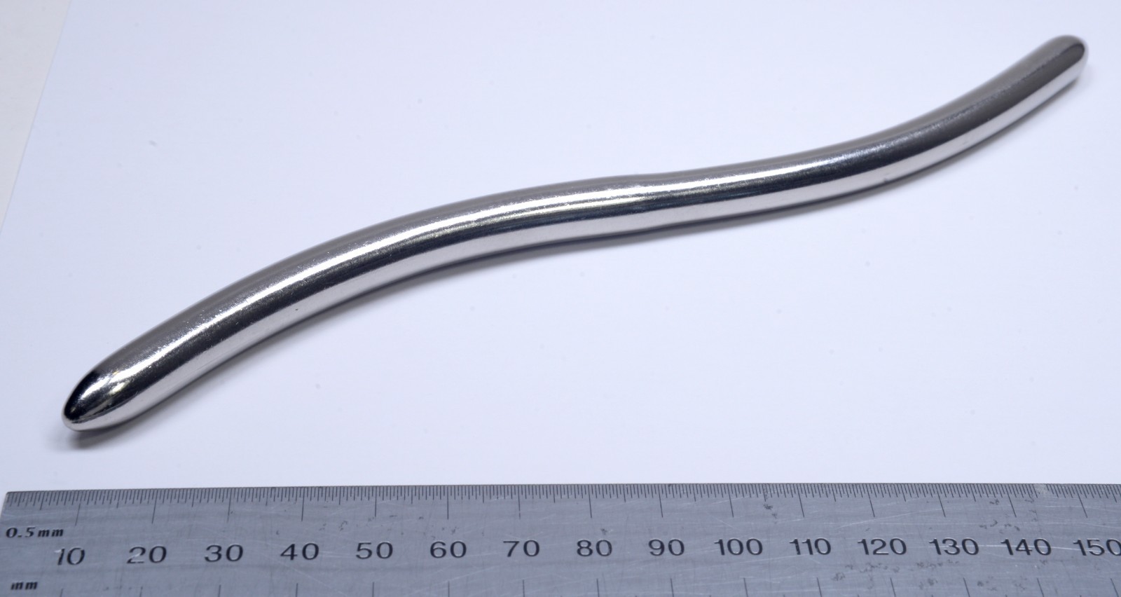 Aesculap #EM235R Hegar Uterine Dilator 9-10mm 8″ Stainless S-Shaped Surgical