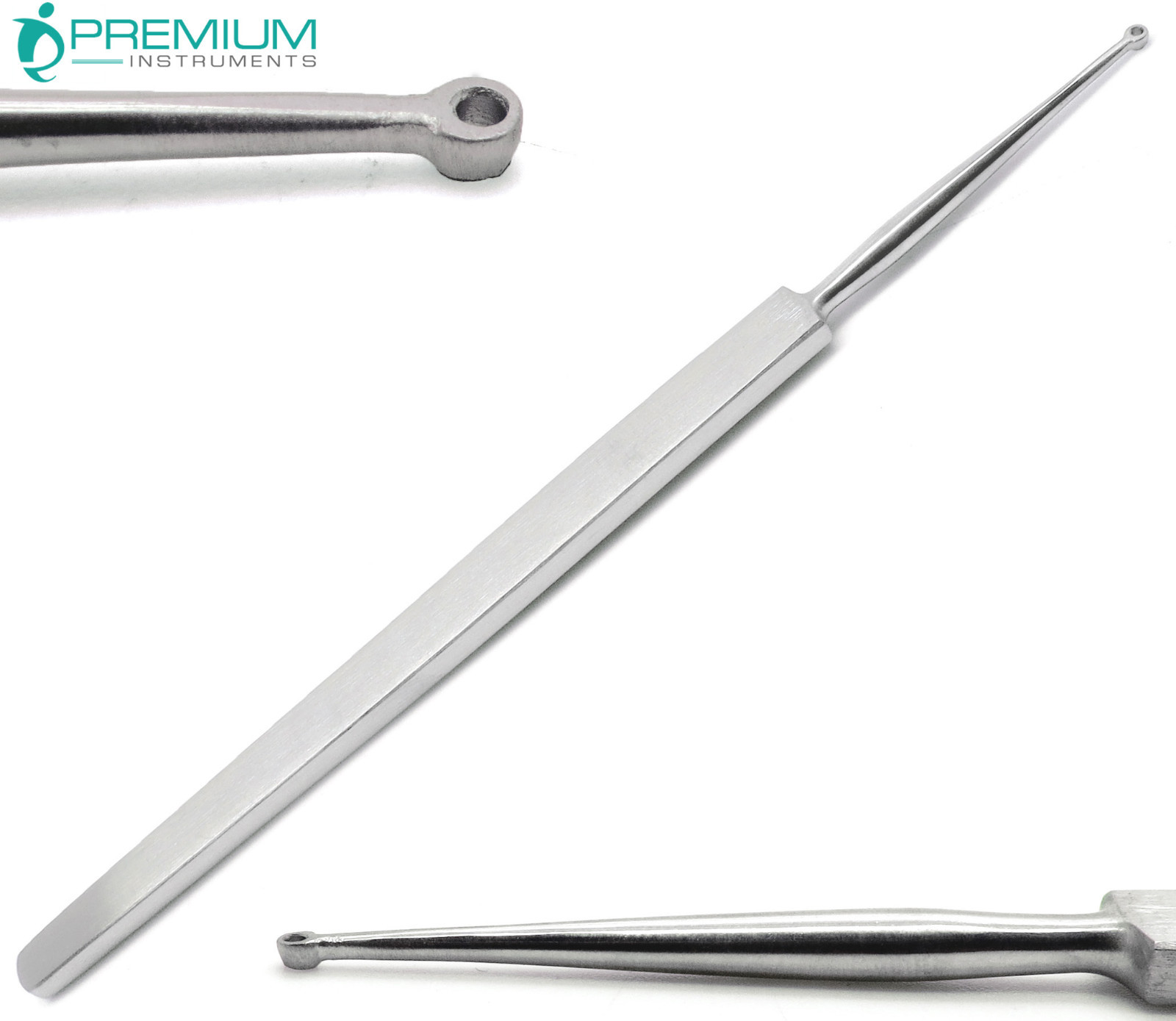 ENT Dermatology Fox Dermal Curettes 2mm Surgical MedicaI 5.5″ New Instruments