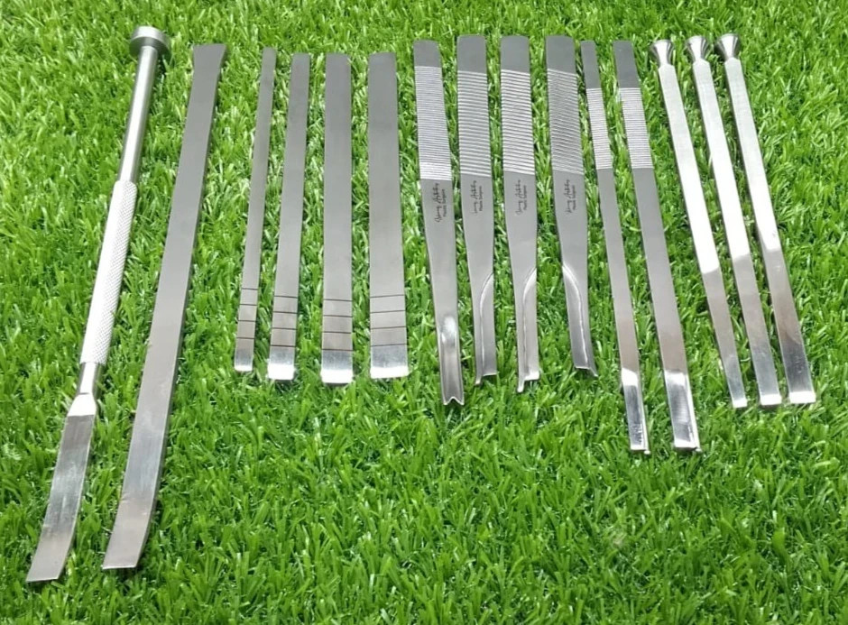 Rhinoplasty Surgery Set Osteotomy Chisels Instruments Set Of 15 Pcs
