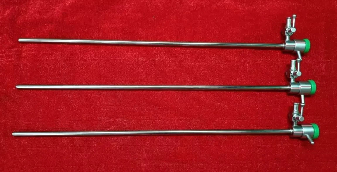 3pc-Hysteroscopy Diagnostic Sheath 4mm Single Channel Best Quality Reusable