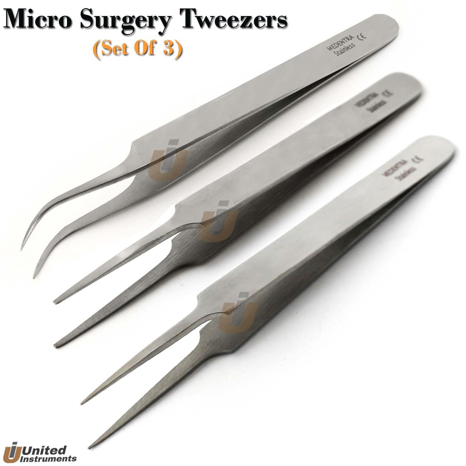Basic OR Fine Surgery Kit Veterinary Surgical Needle Holder Tweezers Scissors