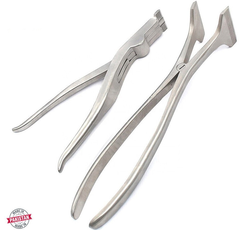 New Set Of 2 Cast Plaster Spreaders High Quality Orthopedic Instruments