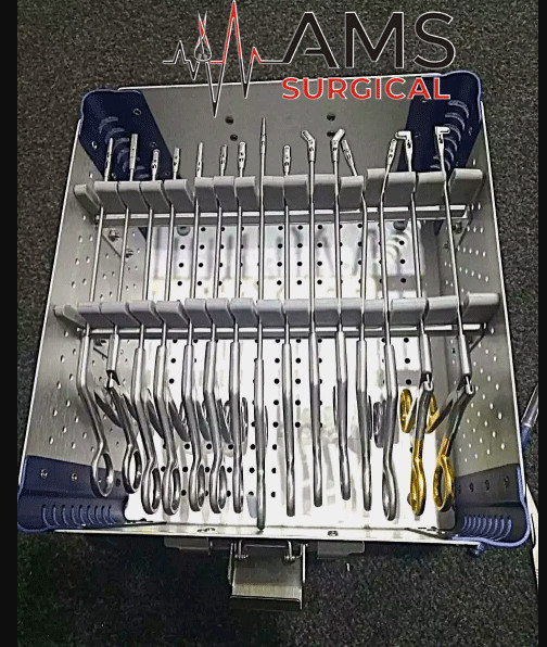 Arthroscopy Forceps Set of 15 Pcs With Sterilization Aluminum Box