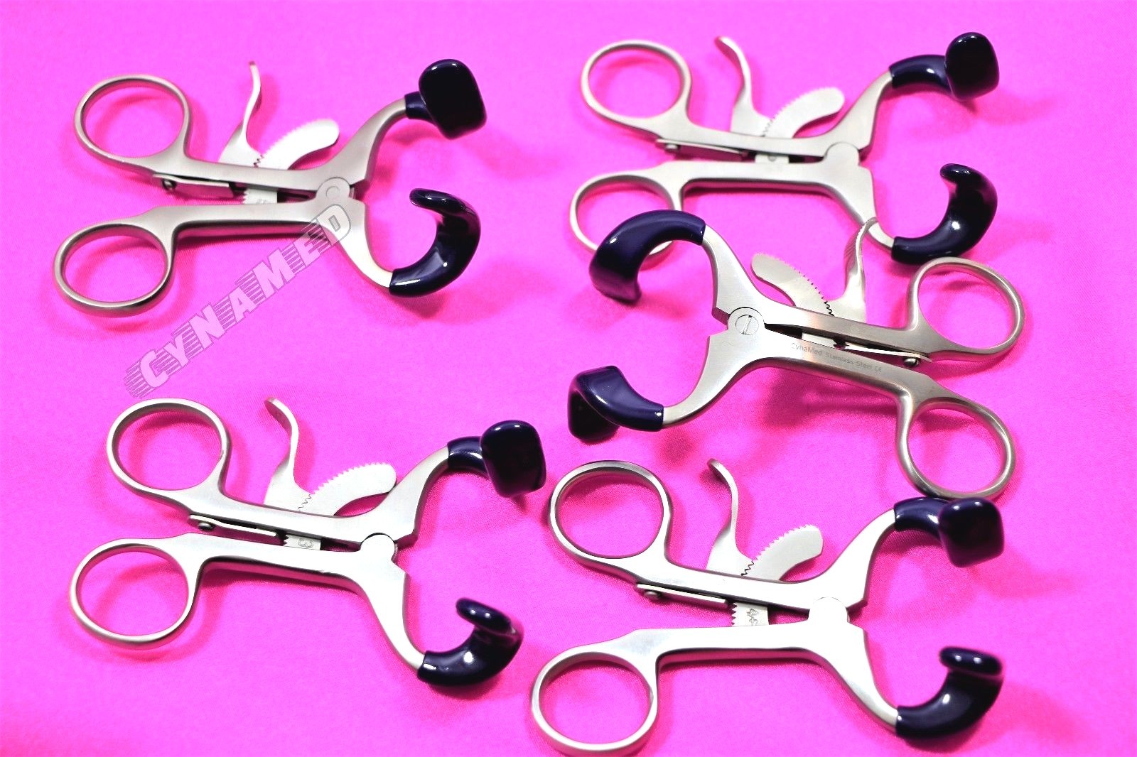 5 Premium German Stainless Molt Mouth Gag Blue 3.5″ Dental Surgical Instruments
