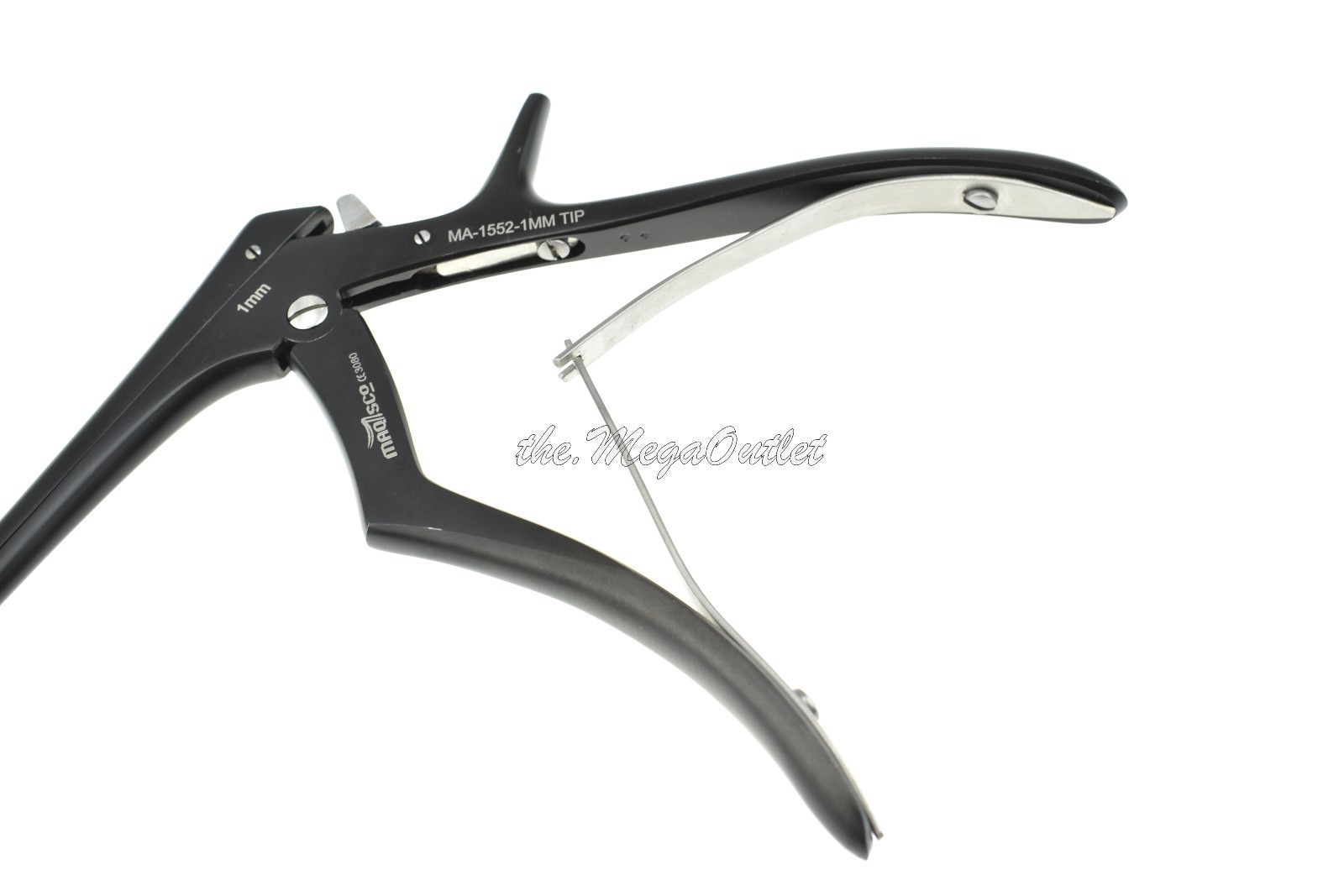 8″ Kerrison Rongeurs Upward Cutting at 40° Angle 1mm Bite Cervical Orthopedic