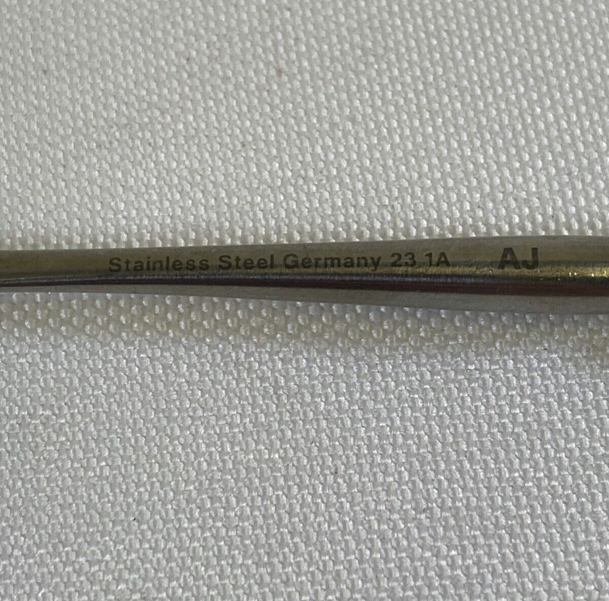 W. Lorenz 01-7815 Obwegeser Periosteal Elevator Straight & Curved Ends 21.5cm