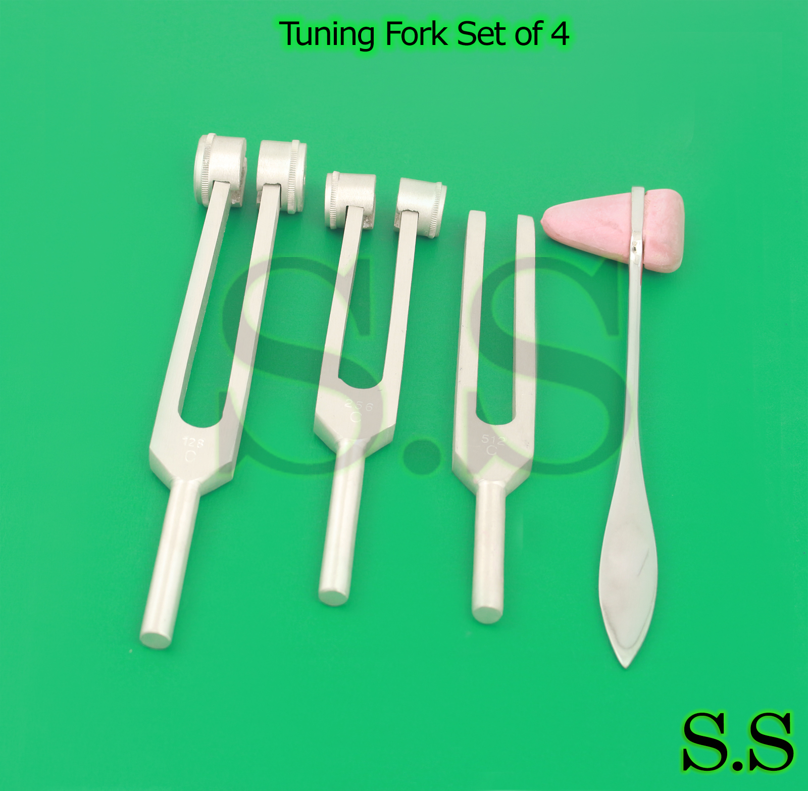 HOT SELLING Tuning Fork Set of 4 – Medical Surgical Diagnostic instruments
