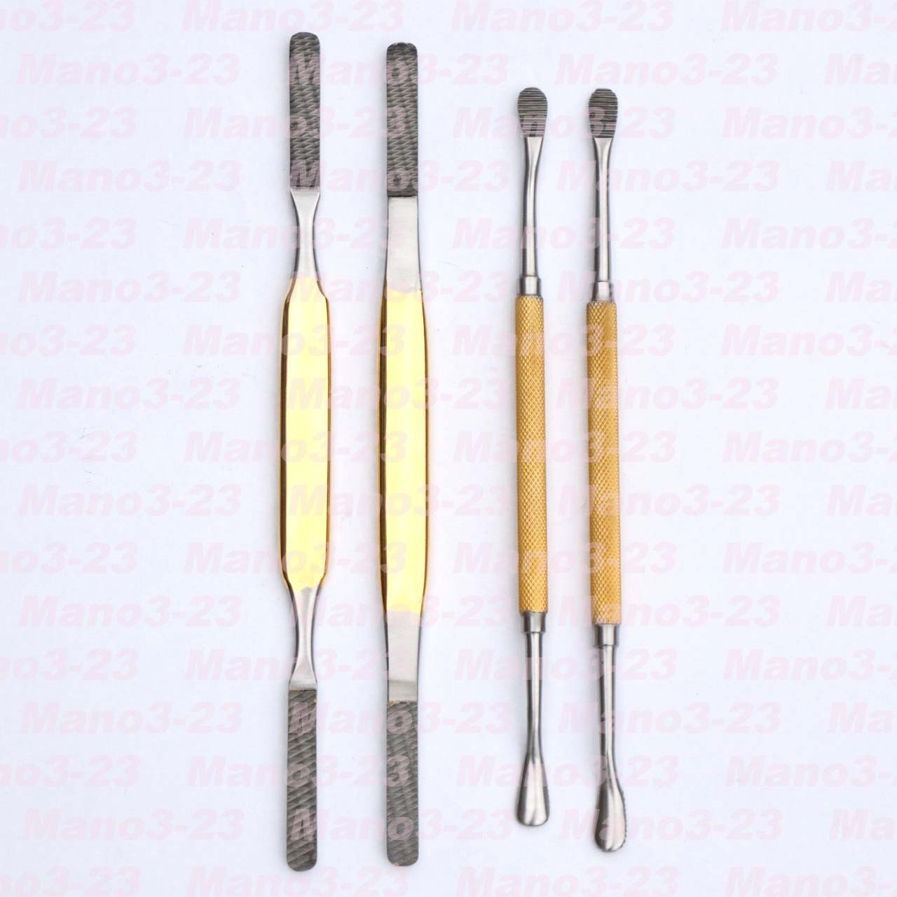 RHINOPLASTY TC FOMON DOUBLE ENDED NASAL RASP MEDIUM 4 PCS Set