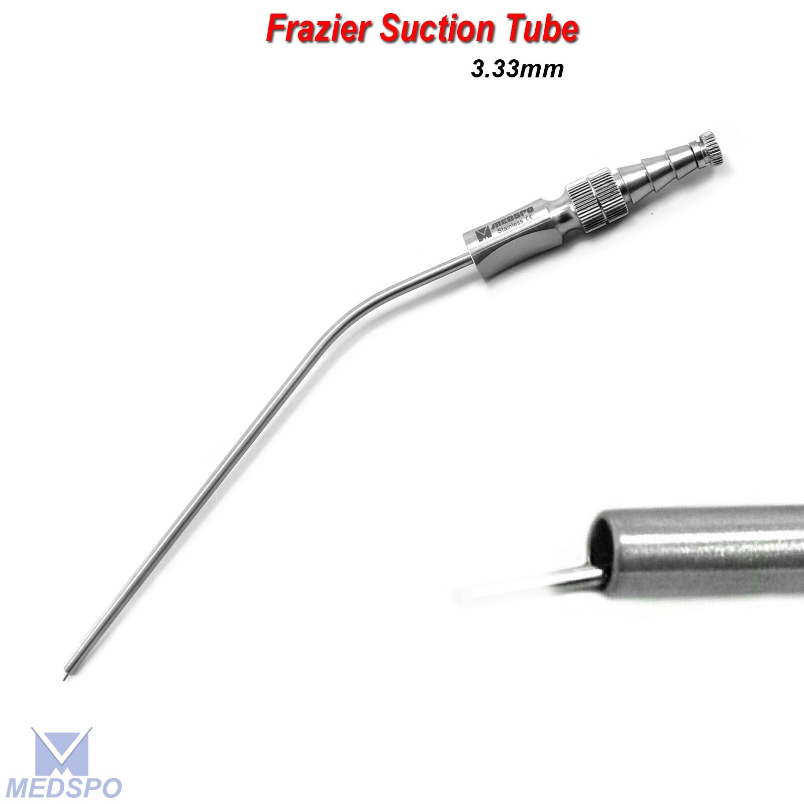 Frazier Suction Tubes ENT Medical Diagnostic Instruments Neurosurgery Instrument