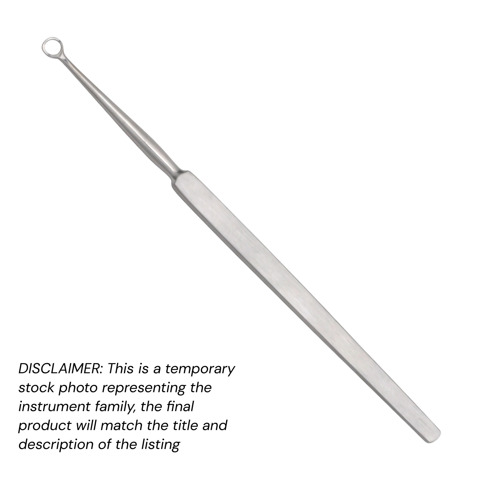Fox Dermal Curette 5.5″ Round 5 mm Diameter Stainless XPRS OR Grade