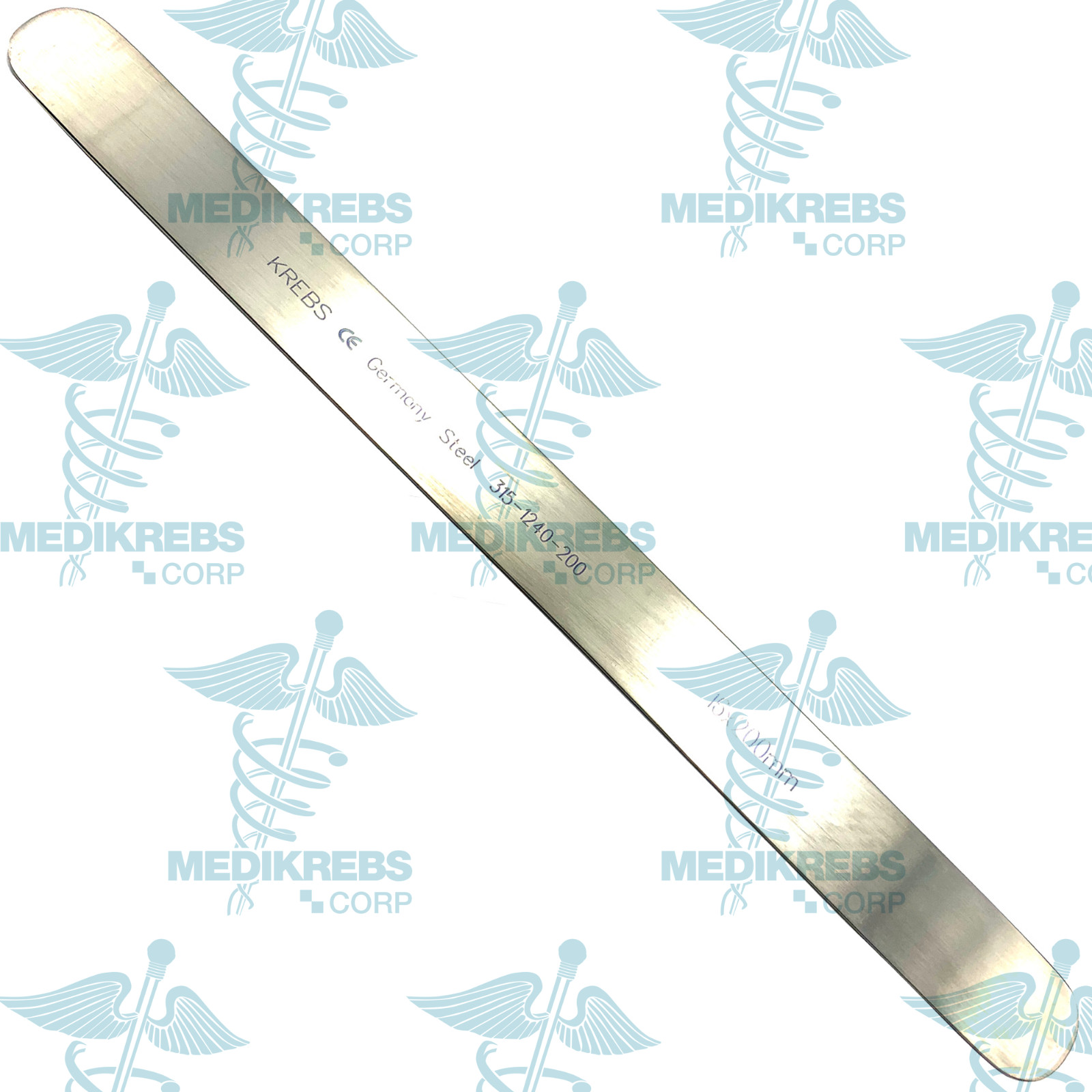 Brain Spatula Malleable 16 mm x 20 cm OR Grade German Steel Surgical Instruments