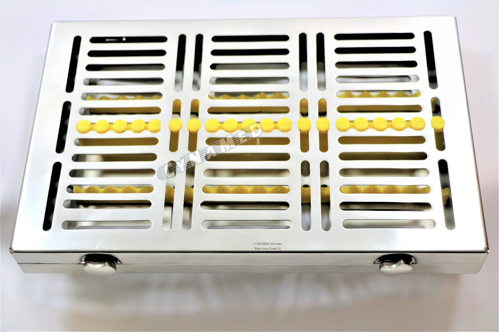 GERMAN 3 DENTAL SURGICAL AUTOCLAVE STERILIZATION CASSETTES FOR 20 INSTRUMENTS