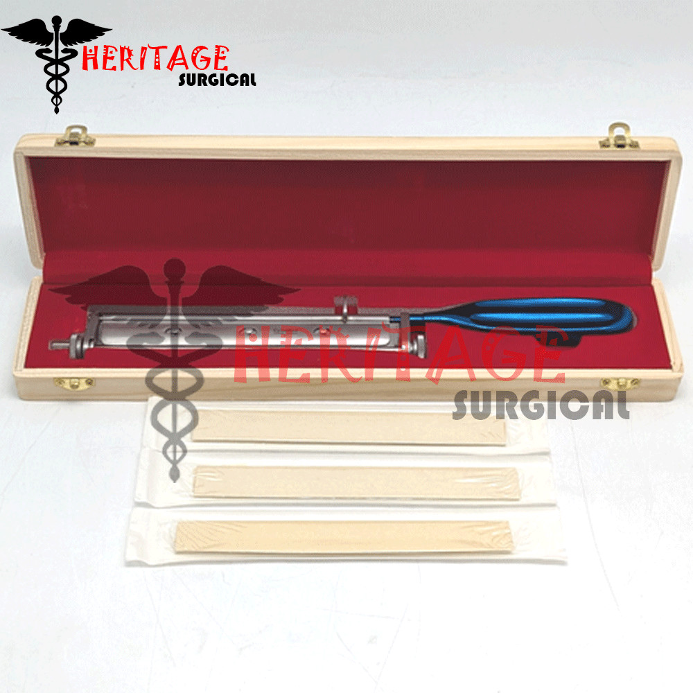 Skin Graft Knife Stainless Steel Surgical Instrument W/ 3 Knife Blade