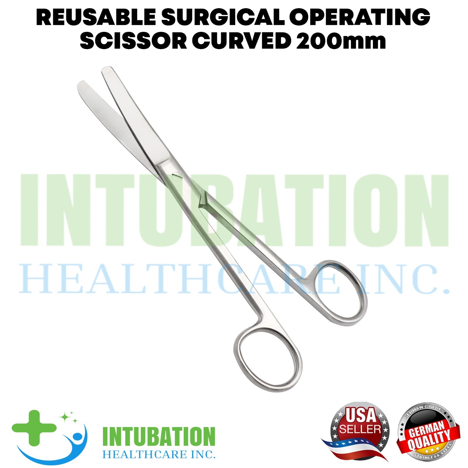Surgical Operating Scissor Curved 200mm Stainless Steel Surgical Instrument