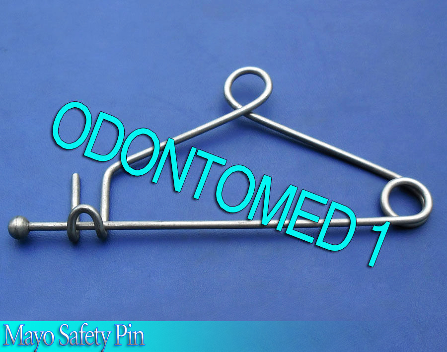 Mayo Safety Pin Surgical Veterinary Instruments 5.50″