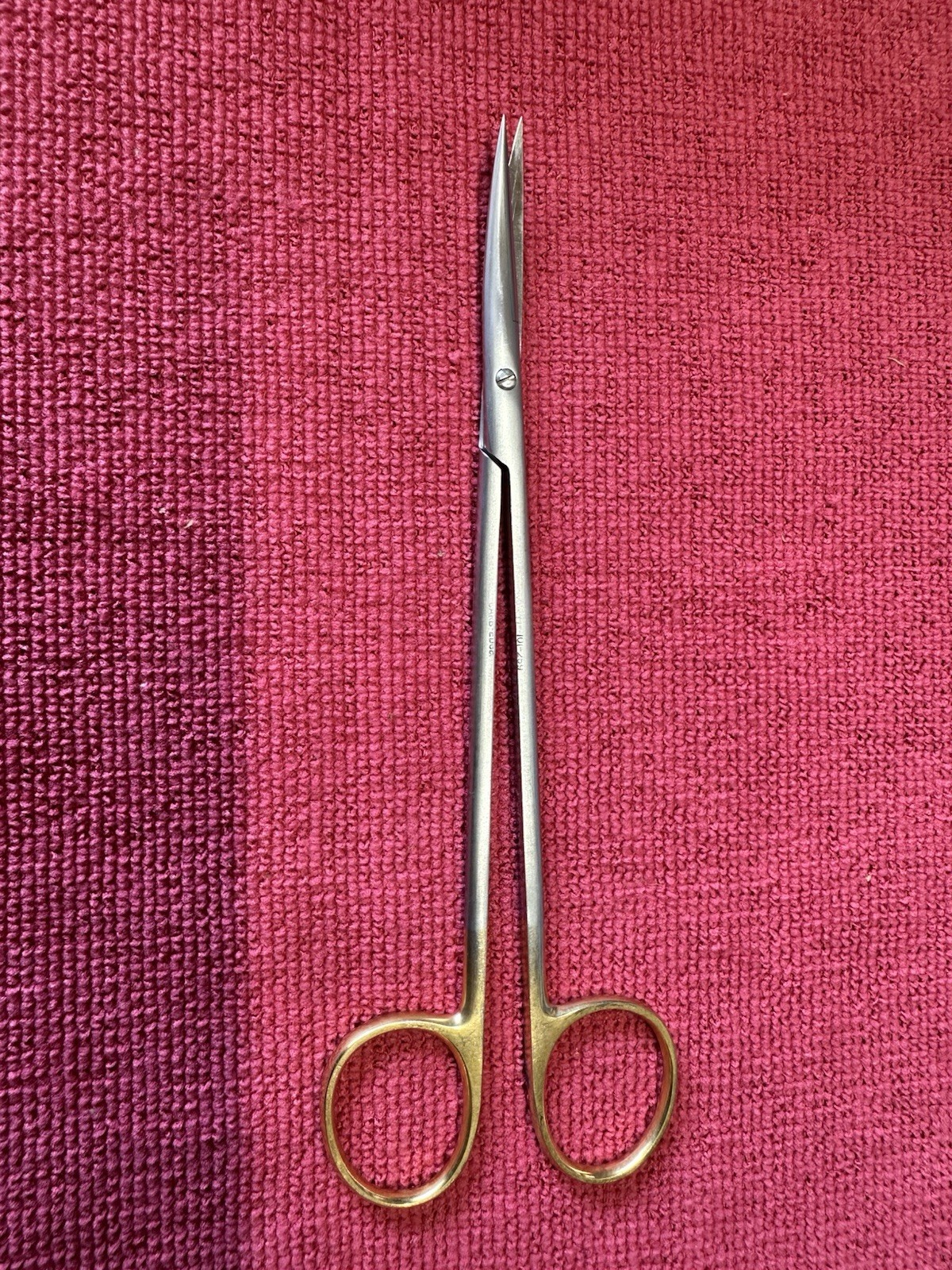 ￼ Metzenbaum Scissor 7” Cvd S/S w/ T.C. Inserts