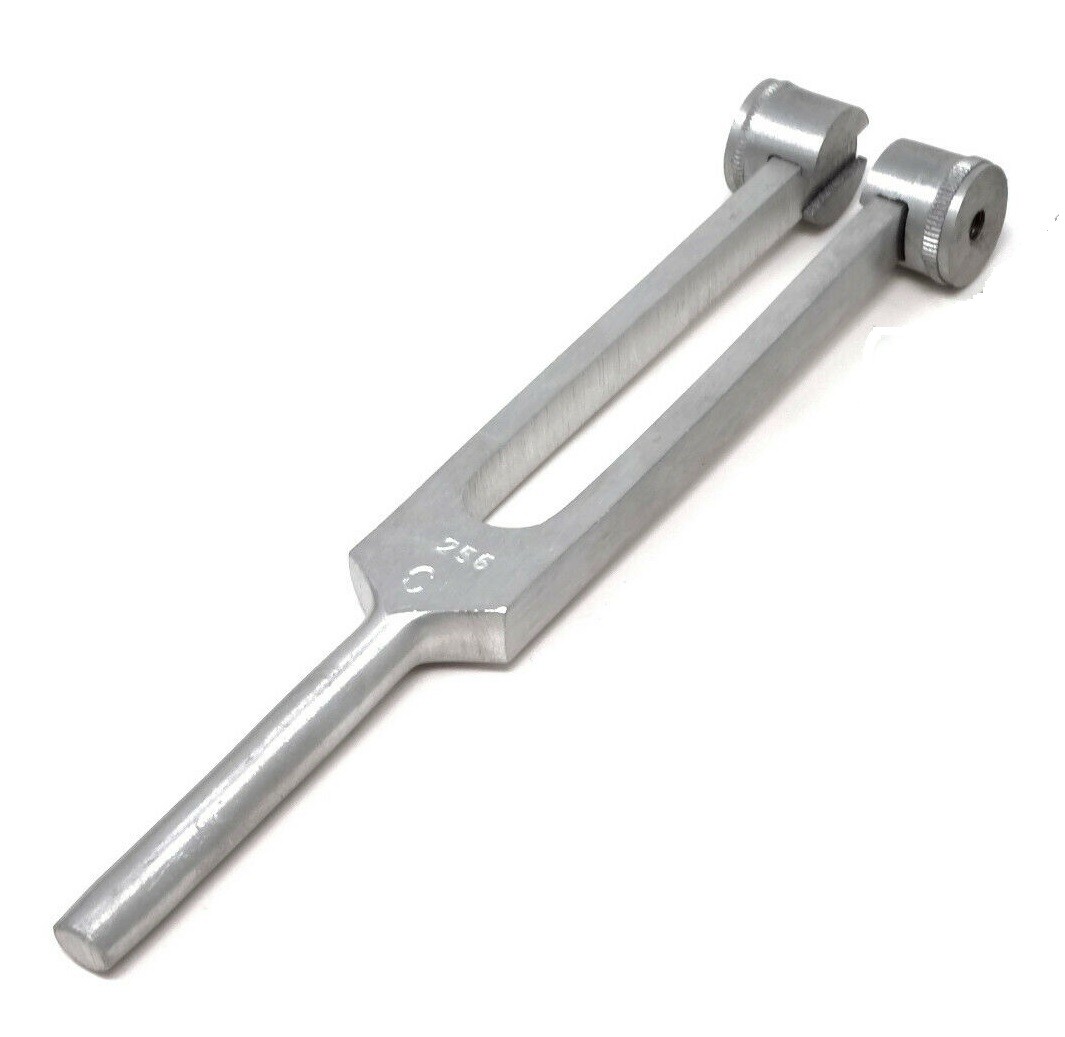 Tactical Set 3 Aluminum Sensory Tuning Forks C 128, 256, 512 + Buck Percussion