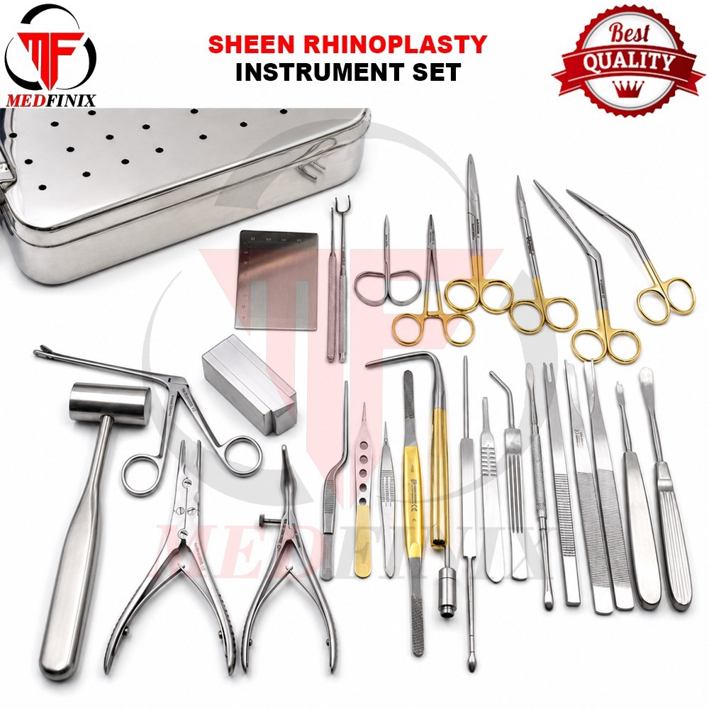 Sheen Rhinoplasty Procedure Instruments Set Plastic Surgery Instruments
