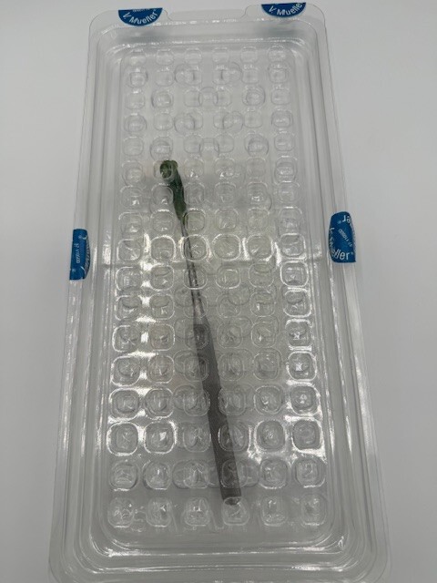 V. Mueller Coakley Sinus Curette #1 RH3580 NEW!!!